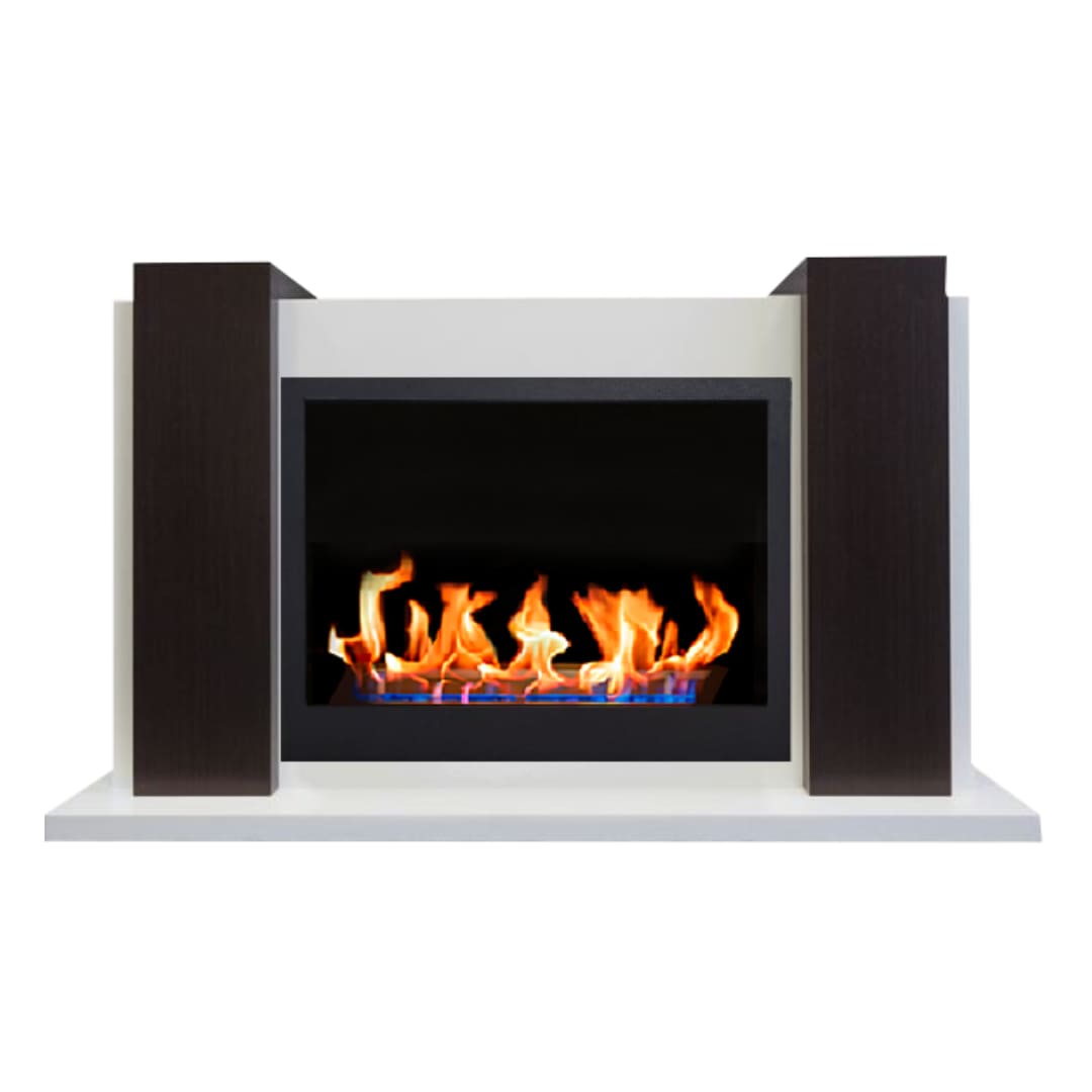 Биокамин в портале "Русский огонь" Манхэттен с декоративным стеклом (стемалитом) по цене 87 000 руб.