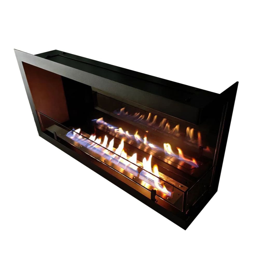 Биокамин "Русский огонь" Честер 1000 угловой правый с защитным и декоративным стеклом по цене 45 100 руб.