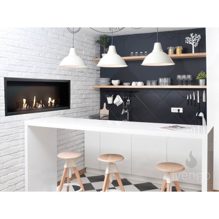 Биокамин IVENGO SLIM 2500х550 по цене 238 595 руб.