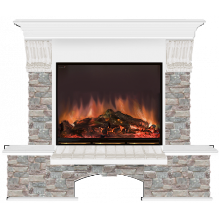 Бостон Грот цветной (белый)+Arte 23