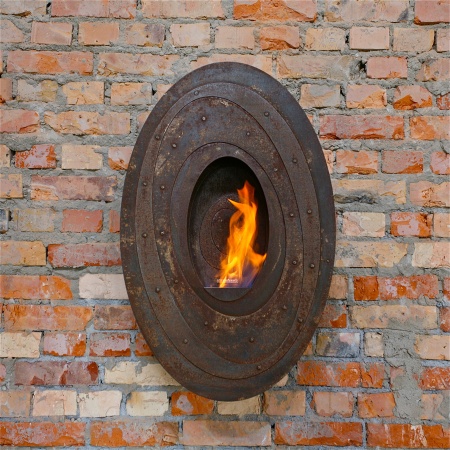 Биокамин RuFire SteamPunk v-oval по цене 139 000 руб.