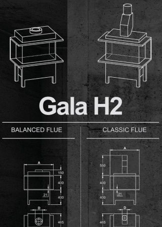 
Газовая топка Vero Design GA 5 H2