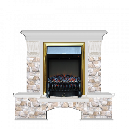 Бостон К Арбат (беленый дуб)+Fobos Brass Бостон К Арбат (беленый дуб)+Fobos Brass