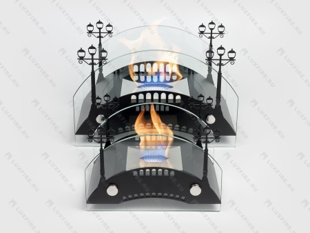 Настольный биокамин Lux Fire "Пушкинский мост" S (черный) Настольный биокамин Lux Fire "Пушкинский мост" S (черный) по цене 14 641 руб.